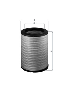Filtru Aer Mahle Original Volvo LX 1600