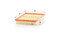 Filtru aer MANN-FILTER C30125/4 Opel Corsa C ( LIC...