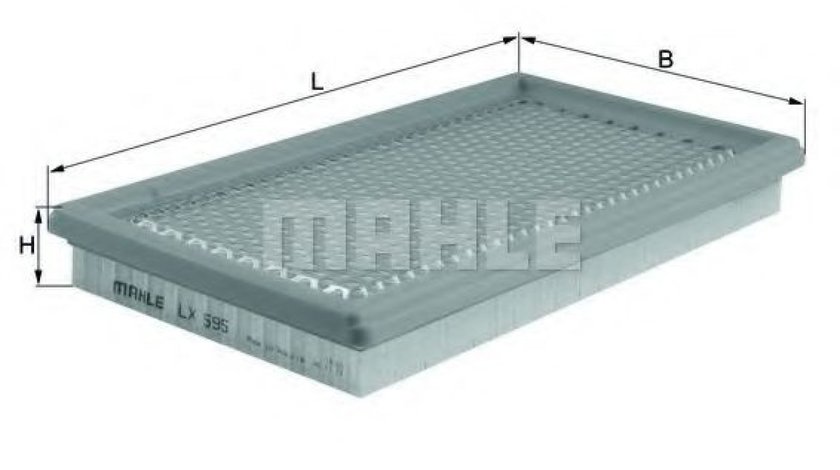 Filtru aer MAZDA PREMACY (CP) (1999 - 2005) MAHLE ORIGINAL LX 595 produs NOU