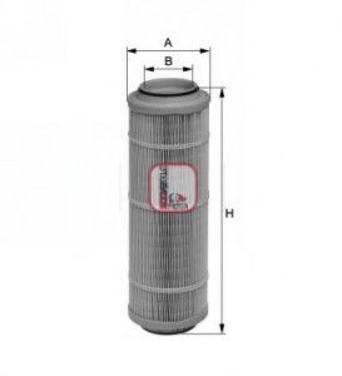 Filtru aer MERCEDES A-CLASS (W168) (1997 - 2004) SOFIMA S 7593 A piesa NOUA