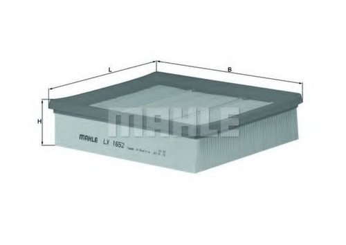 Filtru aer MERCEDES B-CLASS (W245) (2005 - 2011) MAHLE ORIGINAL LX 1652 piesa NOUA