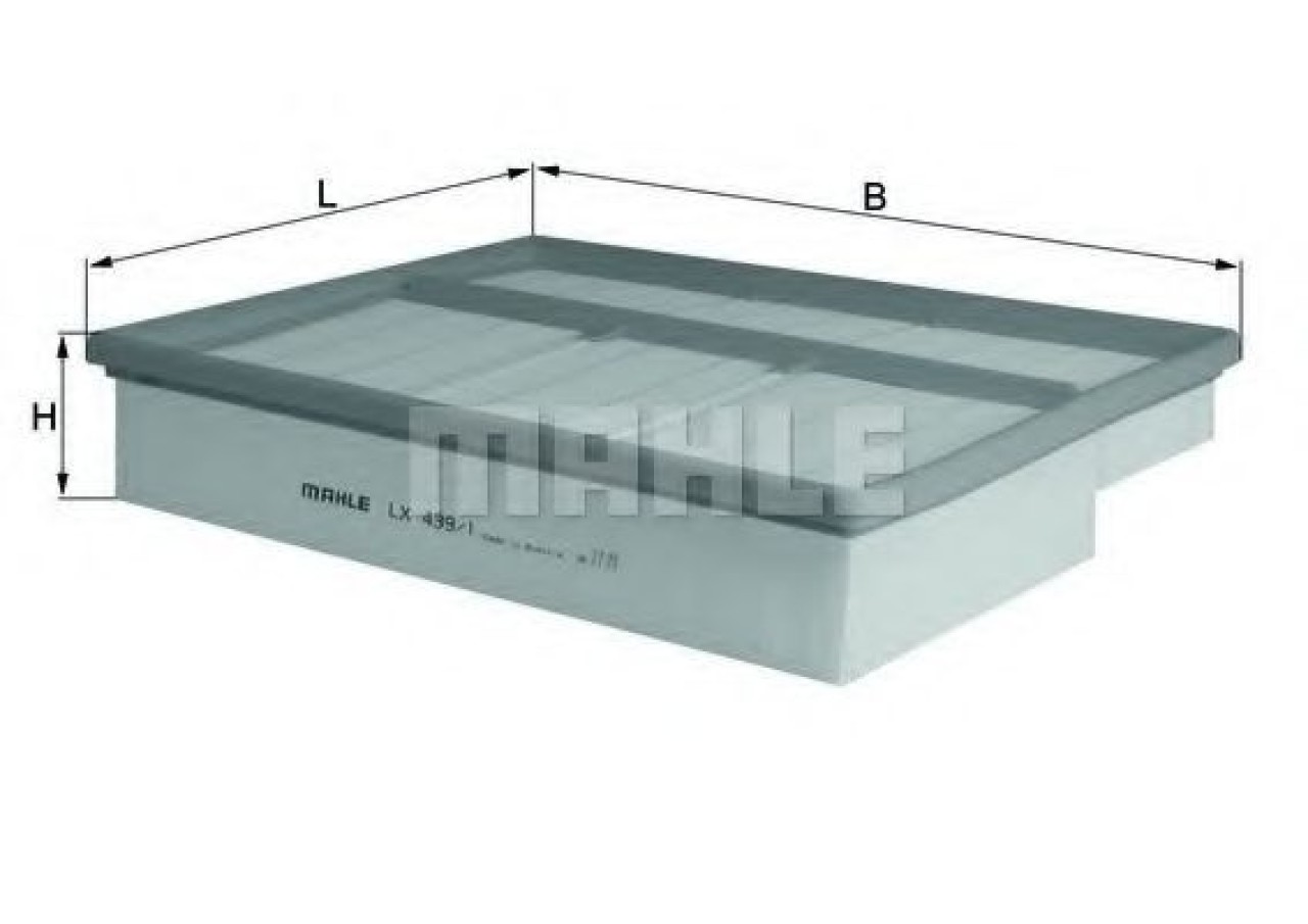 Filtru aer MERCEDES C-CLASS (W202) (1993 - 2000) KNECHT LX 439/1 piesa NOUA