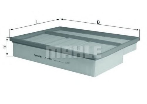 Filtru aer MERCEDES C-CLASS (W202) (1993 - 2000) KNECHT LX 439/1 piesa NOUA