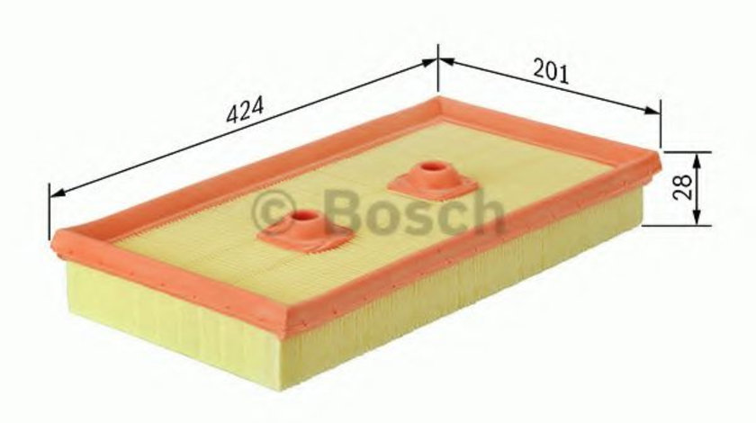 Filtru aer MERCEDES C-CLASS (W204) (2007 - 2014) BOSCH F 026 400 482 piesa NOUA