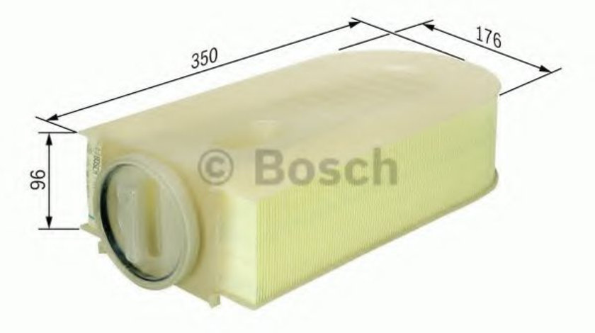 Filtru aer MERCEDES C-CLASS (W204) (2007 - 2014) BOSCH F 026 400 133 piesa NOUA