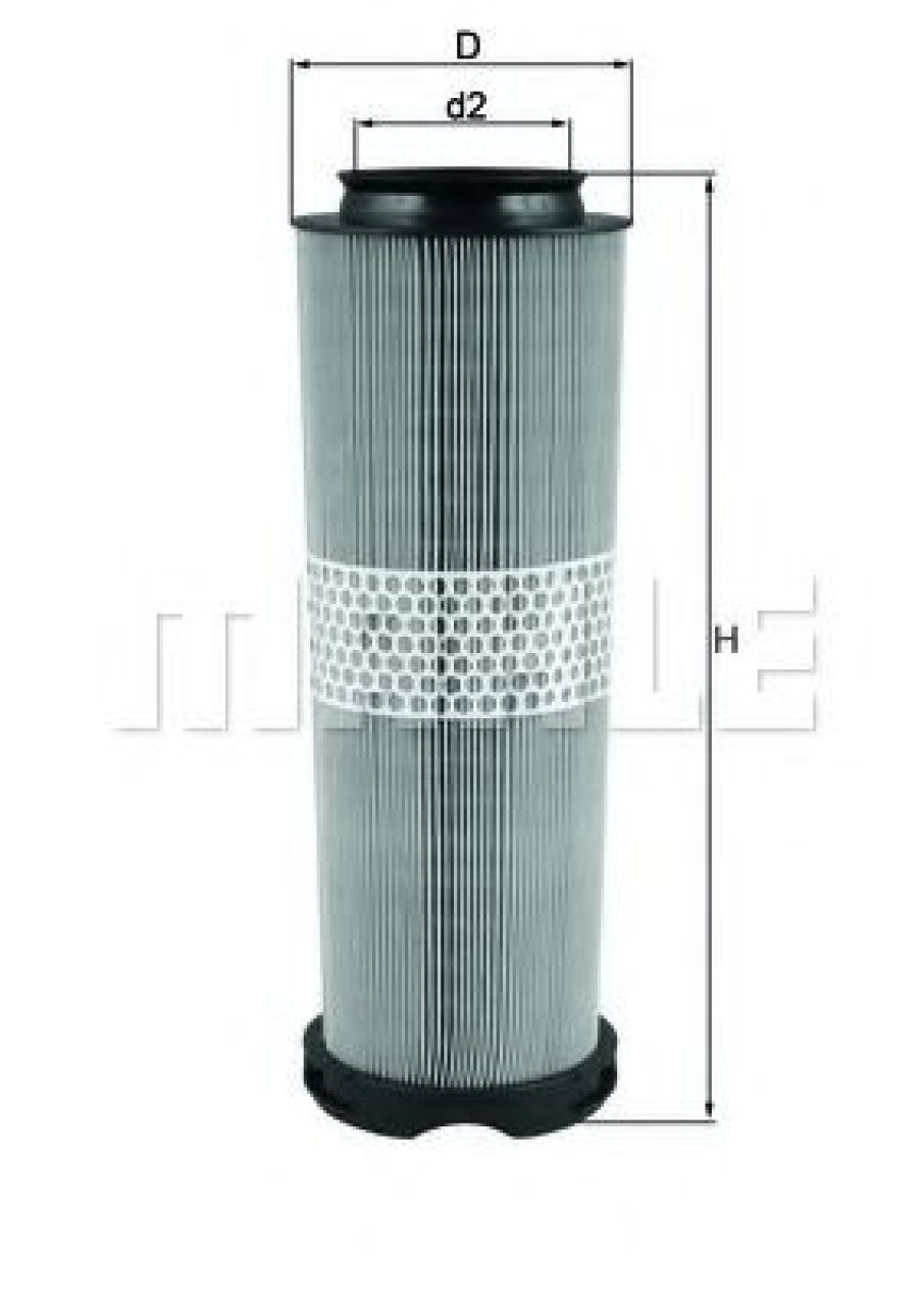 Filtru aer MERCEDES C-CLASS (W204) (2007 - 2014) MAHLE ORIGINAL LX 1020 piesa NOUA
