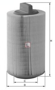 Filtru aer MERCEDES CLC-CLASS (CL203) (2008 - 2011) SOFIMA S 1902 A piesa NOUA