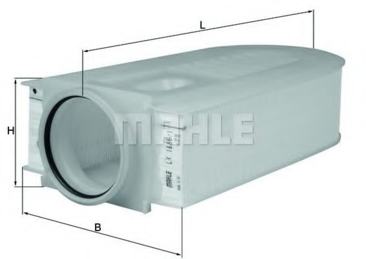 Filtru aer MERCEDES CLS (C218) (2011 - 2016) MAHLE ORIGINAL LX 1686/1 piesa NOUA