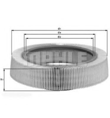 Filtru aer MERCEDES E-CLASS Combi (S124) (1993 - 1996) KNECHT LX 114 piesa NOUA