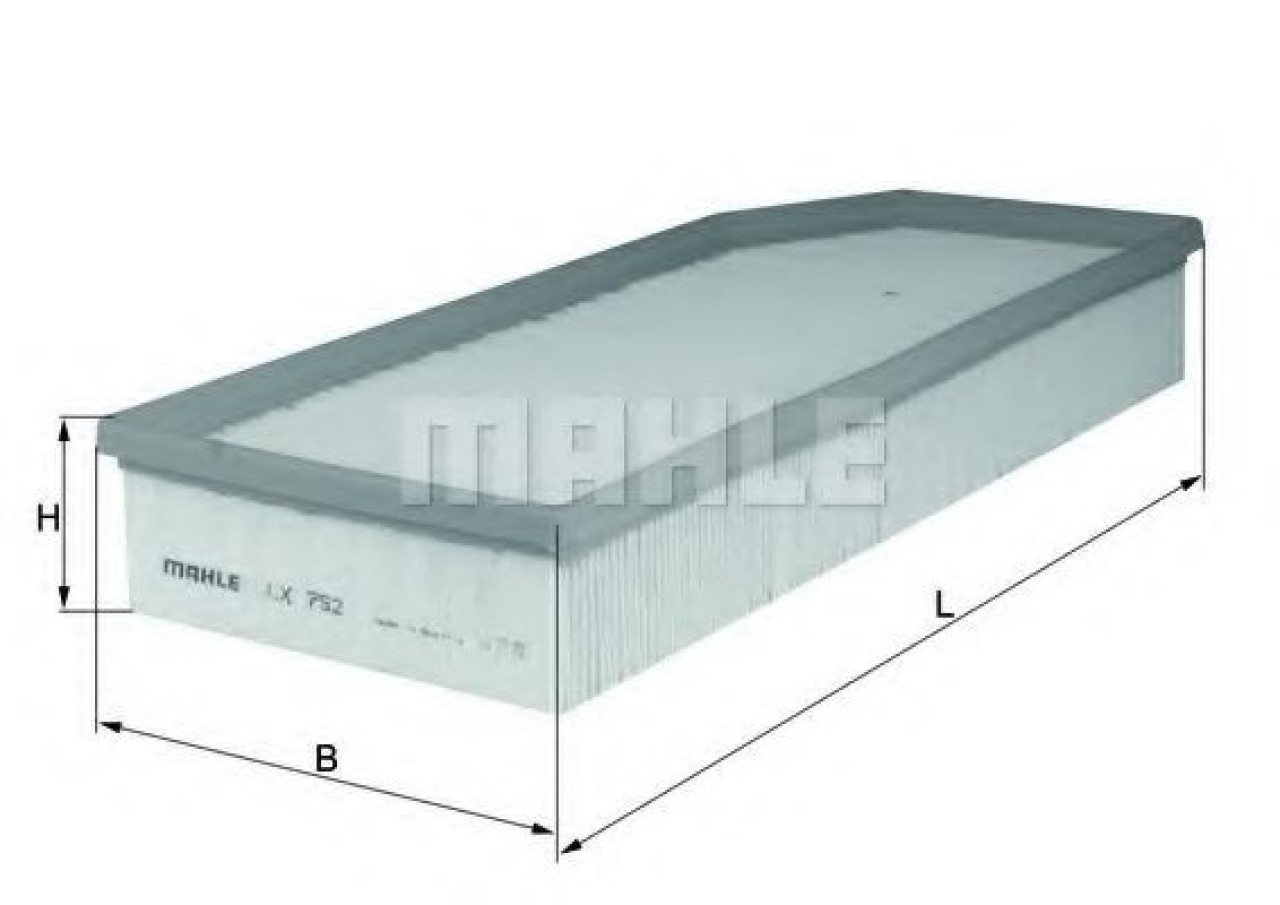 Filtru aer MERCEDES E-CLASS Combi (S210) (1996 - 2003) KNECHT LX 752 piesa NOUA