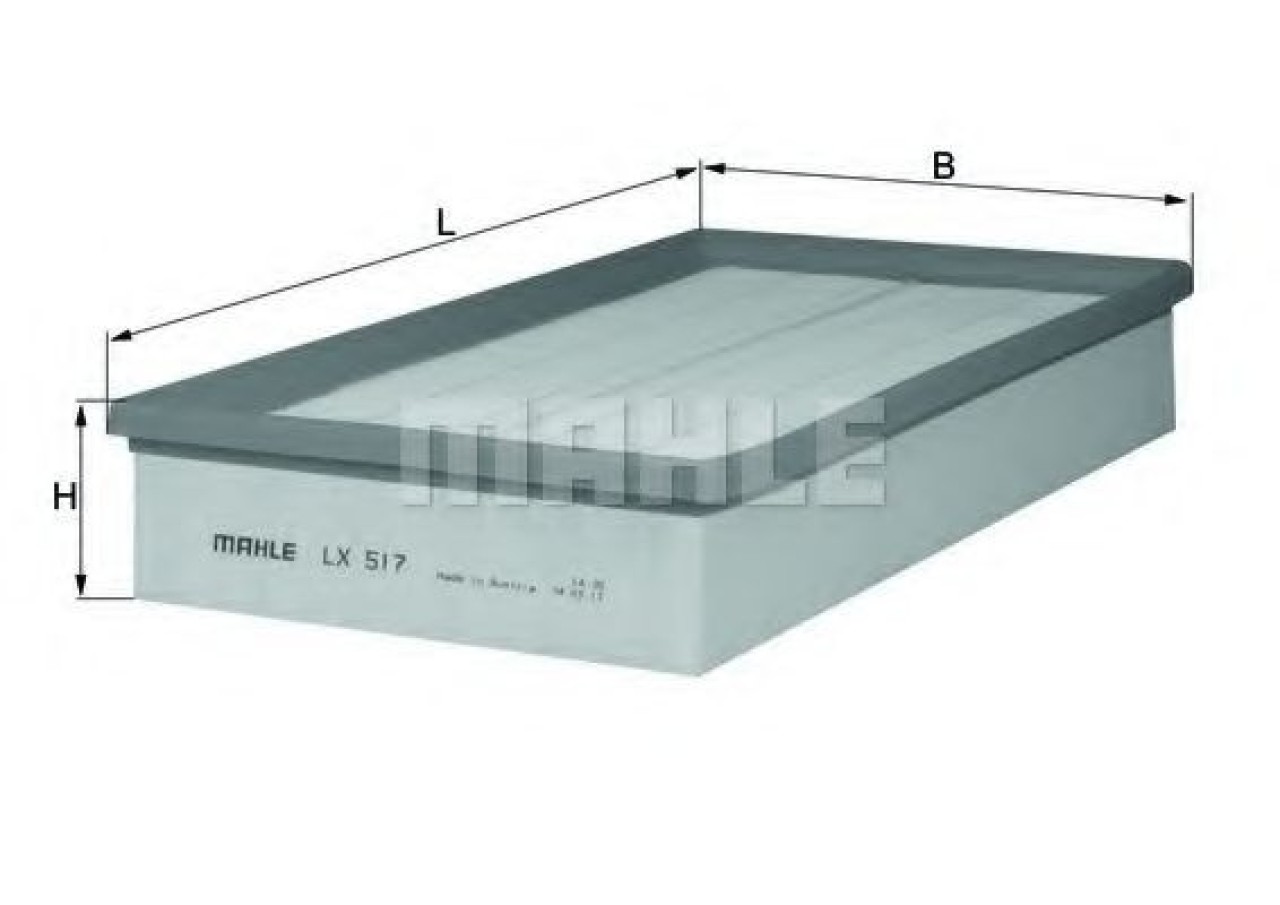 Filtru aer MERCEDES E-CLASS Combi (S210) (1996 - 2003) KNECHT LX 517 piesa NOUA