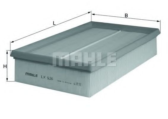 Filtru aer MERCEDES E-CLASS (W124) (1993 - 1995) MAHLE ORIGINAL LX 526 piesa NOUA