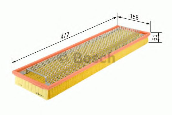 Filtru aer MERCEDES G-CLASS (W463) (1989 - 2016) BOSCH 1 457 429 988 piesa NOUA