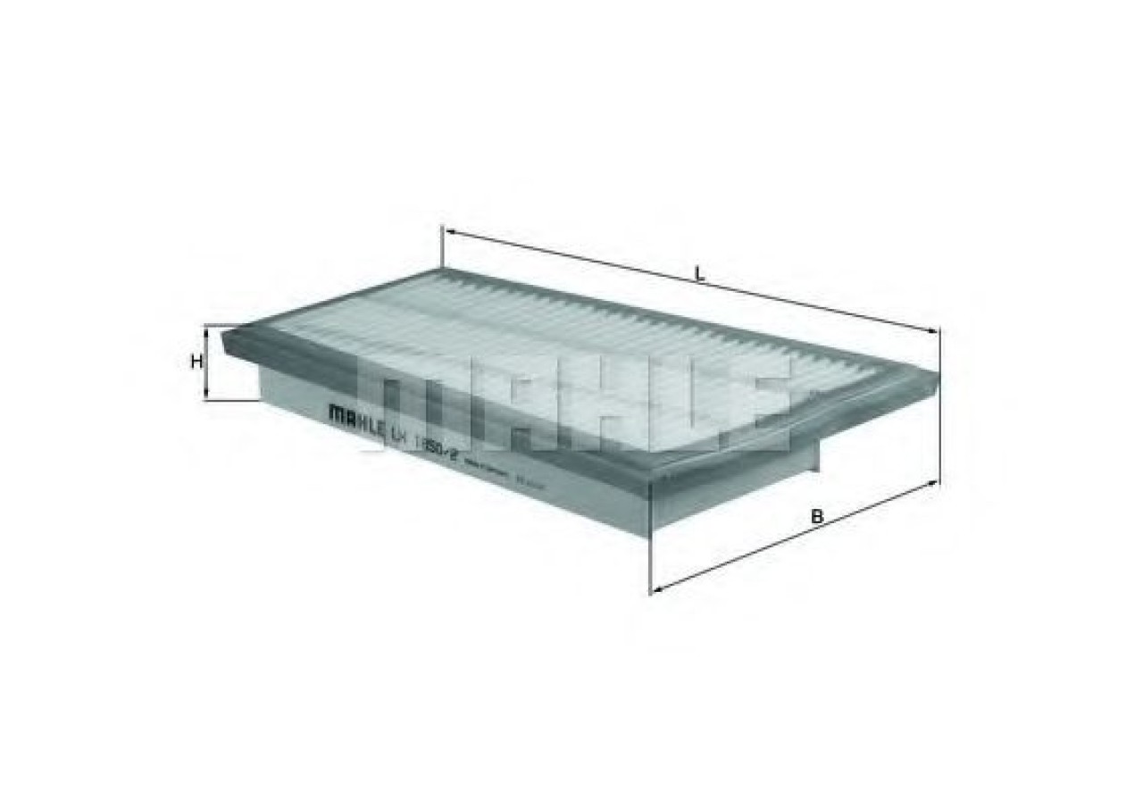 Filtru aer MERCEDES GL-CLASS (X164) (2006 - 2012) KNECHT LX 1850/2 piesa NOUA