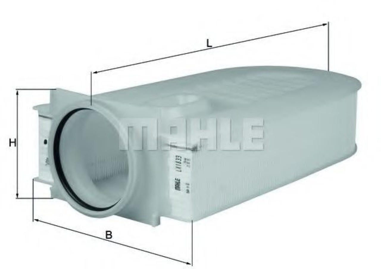 Filtru aer MERCEDES M-CLASS (W166) (2011 - 2016) KNECHT LX 1833 piesa NOUA