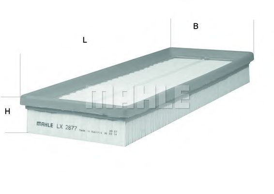 Filtru aer MERCEDES S-CLASS (W220) (1998 - 2005) KNECHT LX 2877 piesa NOUA