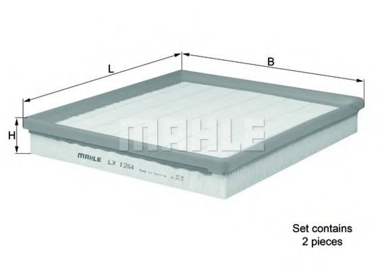 Filtru aer MERCEDES S-CLASS (W221) (2005 - 2013) KNECHT LX 1264/S piesa NOUA