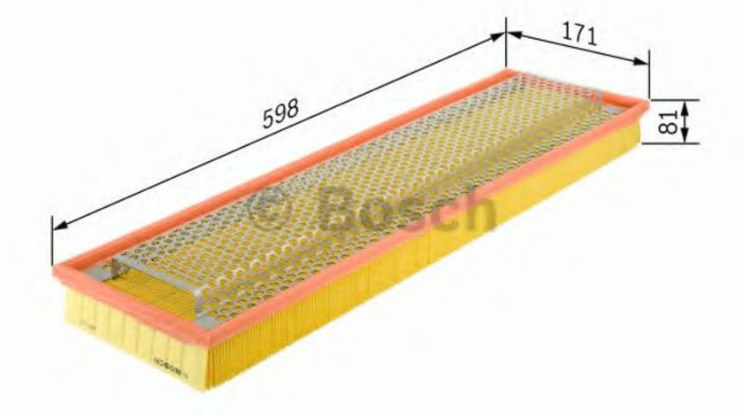 Filtru aer MERCEDES VARIO autobasculanta (1996 - 2016) BOSCH 1 457 433 626 piesa NOUA