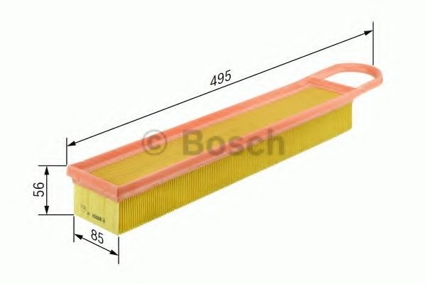 Filtru aer MINI MINI Cabriolet (R57) (2007 - 2016) BOSCH F 026 400 050 piesa NOUA