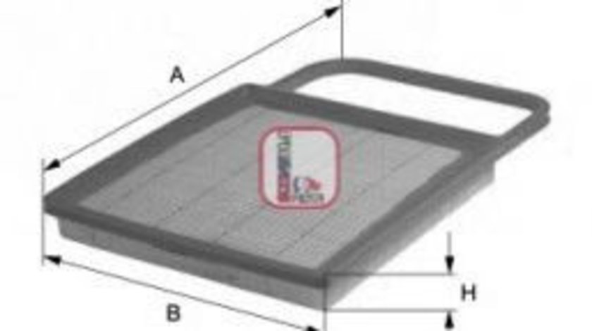 Filtru aer MINI MINI Cabriolet (R57) (2007 - 2016) SOFIMA S 3345 A piesa NOUA