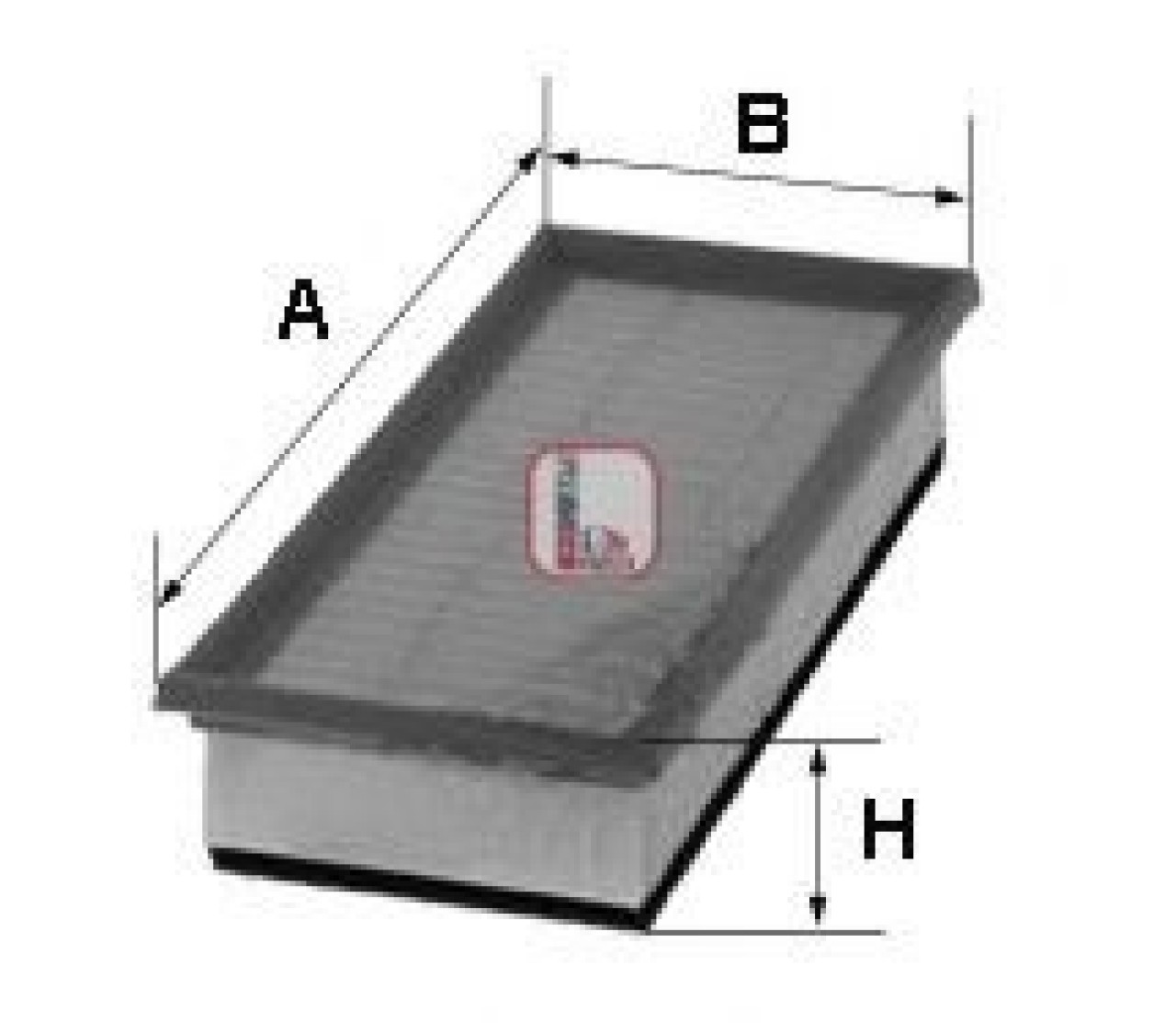 Filtru aer MINI MINI CLUBMAN (R55) (2007 - 2015) SOFIMA S 2312 A piesa NOUA