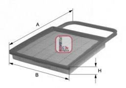 Filtru aer MINI MINI Cupe (R58) (2011 - 2016) SOFIMA S 3345 A piesa NOUA