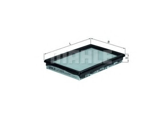 Filtru aer MINI MINI (R50, R53) (2001 - 2006) KNECHT LX 1269 piesa NOUA