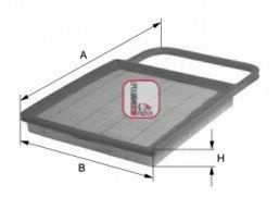 Filtru aer MINI MINI (R56) (2006 - 2013) SOFIMA S 3345 A piesa NOUA
