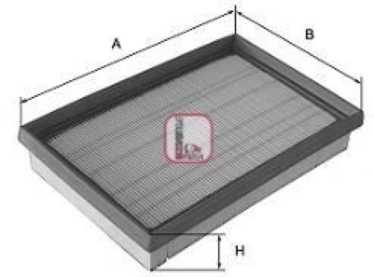 Filtru aer MINI MINI (R56) (2006 - 2013) SOFIMA S 3368 A piesa NOUA