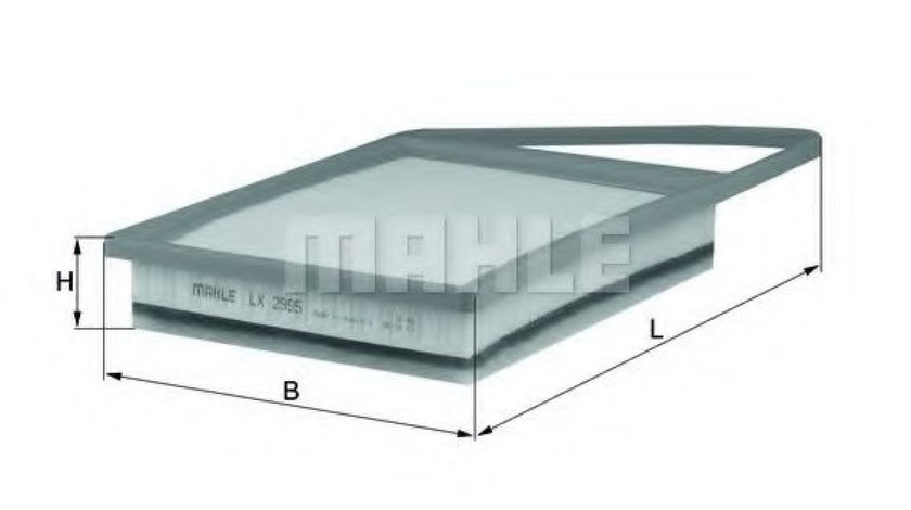 Filtru aer MITSUBISHI ASX (GA_W) (2010 - 2016) KNECHT LX 2995 piesa NOUA