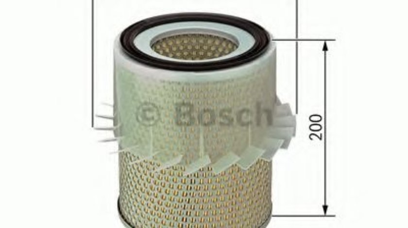 Filtru aer MITSUBISHI L 200 (K7, K6) (1996 - 2007) BOSCH 1 987 429 186 piesa NOUA