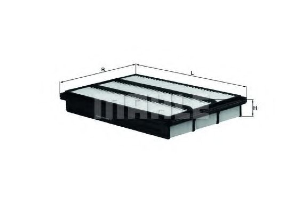 Filtru aer MITSUBISHI PAJERO CLASSIC (V2_W) (2002 - 2016) MAHLE ORIGINAL LX 2885 piesa NOUA