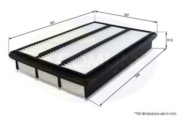 Filtru aer MITSUBISHI PAJERO III Canvas Top (V6_W, V7_W) (2000 - 2006) COMLINE CMB12400 piesa NOUA