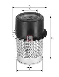 Filtru aer MITSUBISHI PAJERO III Canvas Top (V6_W, V7_W) (2000 - 2006) SOFIMA S 7282 A piesa NOUA