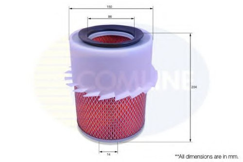 Filtru aer MITSUBISHI PAJERO III (V7_W, V6_W) (1999 - 2007) COMLINE CMB12399 piesa NOUA