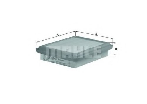 Filtru aer MITSUBISHI PAJERO PININ (H6_W, H7_W) (1999 - 2007) MAHLE ORIGINAL LX 591 piesa NOUA