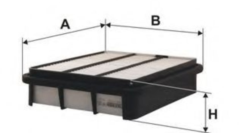 Filtru aer MITSUBISHI PAJERO PININ (H6_W, H7_W) (1999 - 2007) FILTRON AP120 piesa NOUA