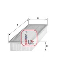 Filtru aer NISSAN MICRA IV (K13) (2010 - 2016) SOFIMA S 3576 A piesa NOUA