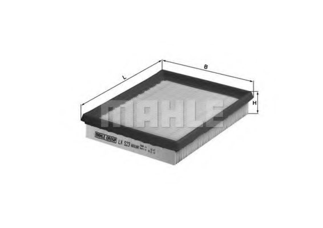 Filtru aer OPEL CORSA B (73, 78, 79) (1993 - 2002) KNECHT LX 523 piesa NOUA