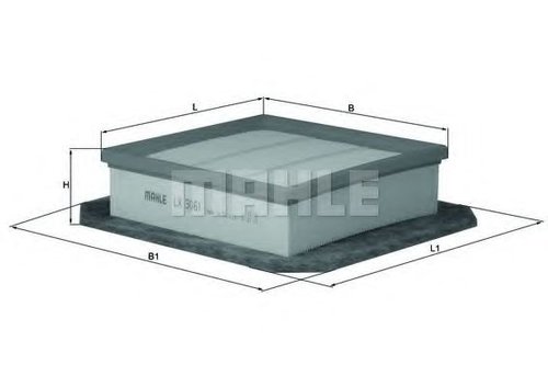 Filtru aer OPEL MERIVA B (2010 - 2016) KNECHT LX 3061 piesa NOUA