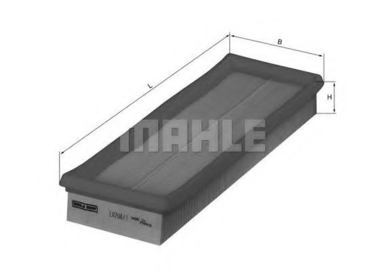 Filtru aer OPEL VIVARO caroserie (F7) (2001 - 2014) MAHLE ORIGINAL LX 704/1 piesa NOUA