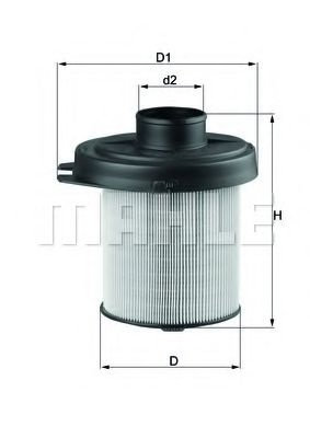 Filtru aer PEUGEOT 106 I (1A, 1C) (1991 - 1996) MAHLE ORIGINAL LX 291 piesa NOUA