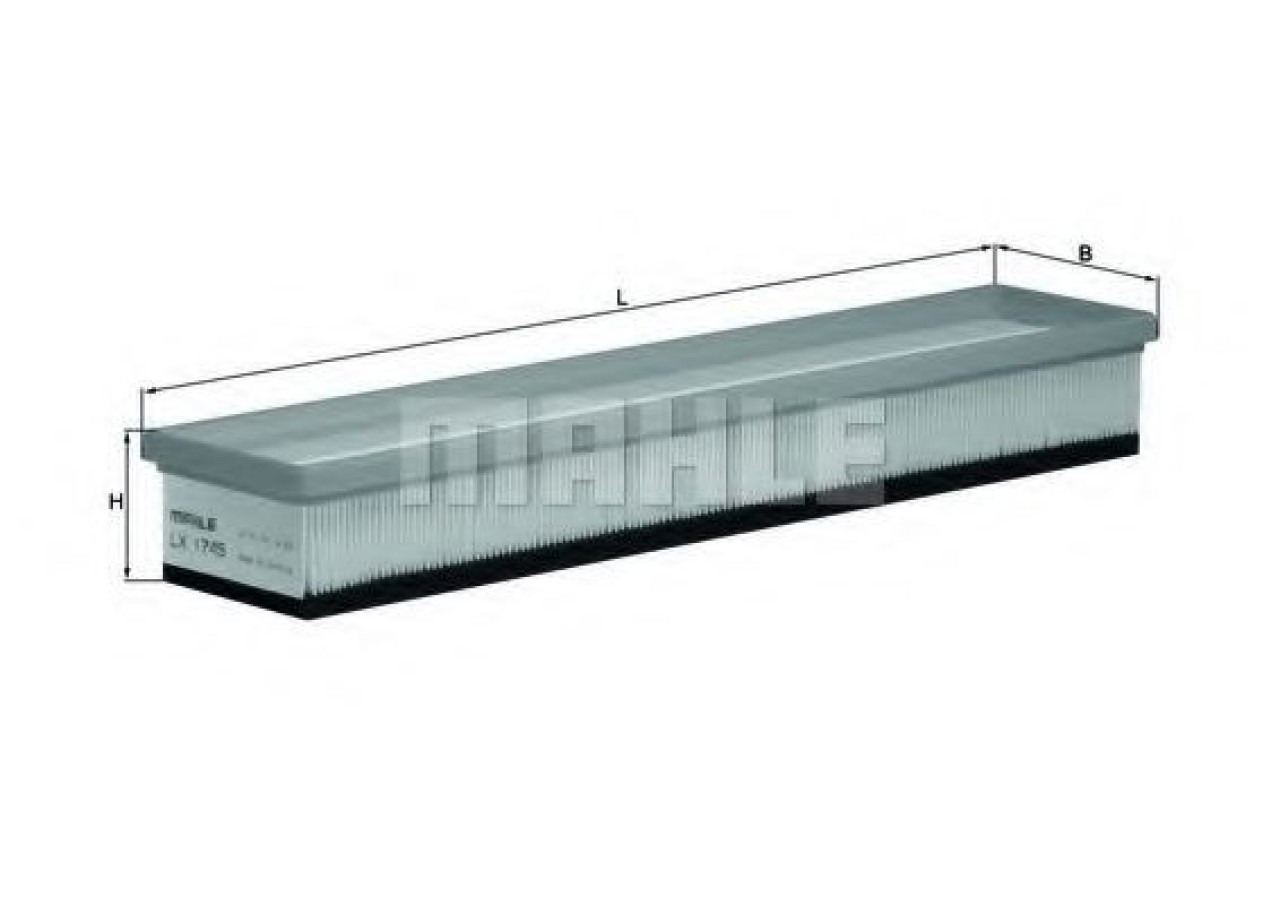 Filtru aer PEUGEOT 206 CC (2D) (2000 - 2016) KNECHT LX 1745 piesa NOUA