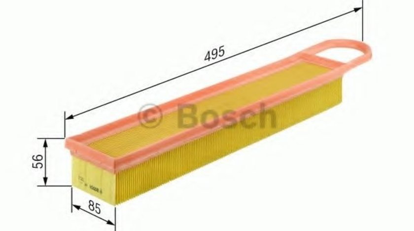 Filtru aer PEUGEOT 3008 (2009 - 2016) BOSCH F 026 400 050 piesa NOUA