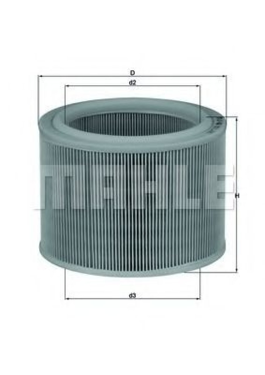 Filtru aer PEUGEOT 306 Break (7E, N3, N5) (1994 - 2002) MAHLE ORIGINAL LX 486 piesa NOUA