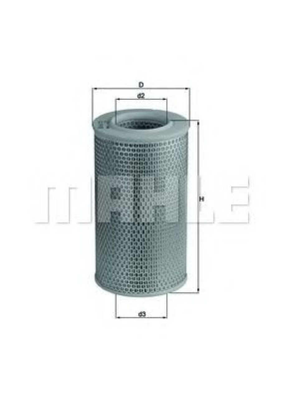 Filtru aer PEUGEOT BOXER bus (230P) (1994 - 2002) MAHLE ORIGINAL LX 611 piesa NOUA