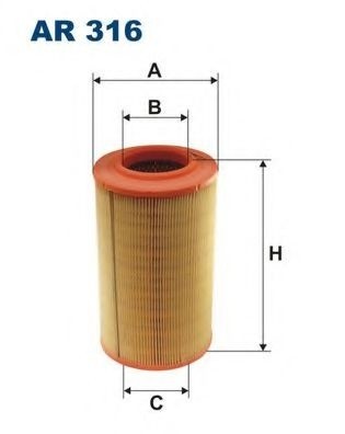 Filtru aer PEUGEOT BOXER caroserie (230L) (1994 - 2002) FILTRON AR316 piesa NOUA