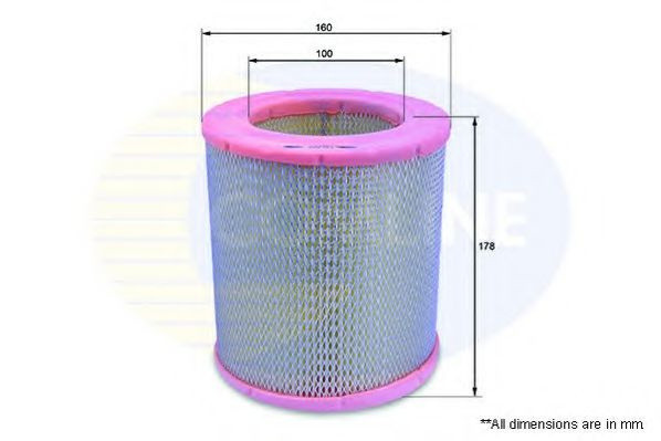 Filtru aer PEUGEOT BOXER caroserie (230L) (1994 - 2002) COMLINE EAF086 piesa NOUA