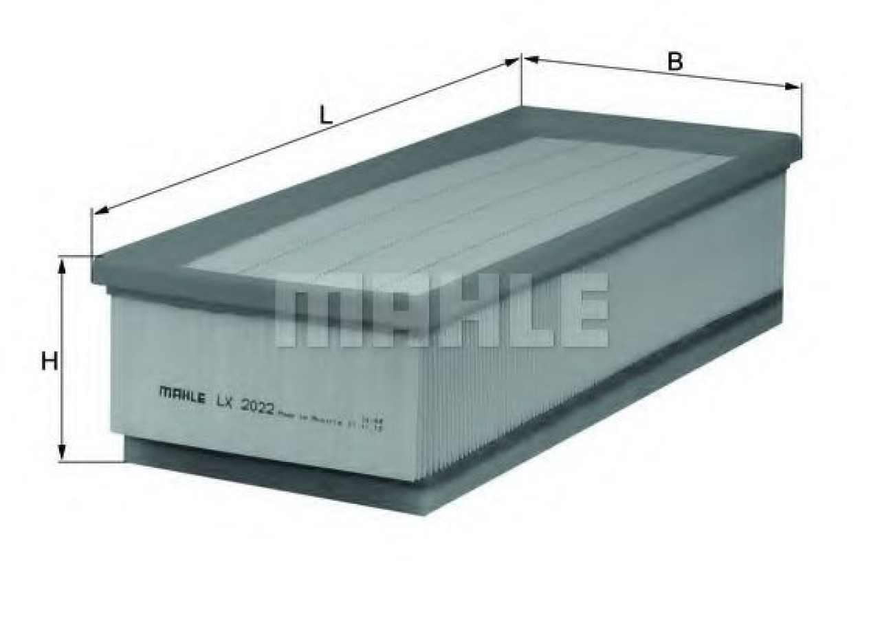 Filtru aer PEUGEOT EXPERT Tepee (VF3V) (2007 - 2016) MAHLE ORIGINAL LX 2022 piesa NOUA
