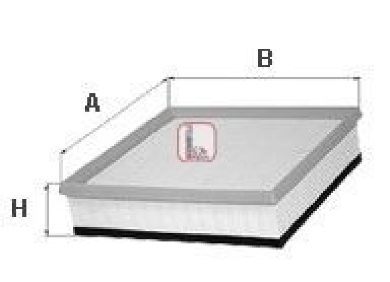 Filtru aer PEUGEOT EXPERT Tepee (VF3V) (2007 - 2016) SOFIMA S 0333 A piesa NOUA